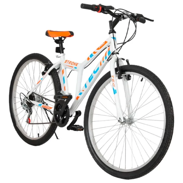 Велосипед Belderia Tec Strong 24" 24" Сталь/ Белый Оранжевый photo 2 Велосипед Belderia Tec Strong 24" 24" Сталь/ Белый Оранжевый photo 2