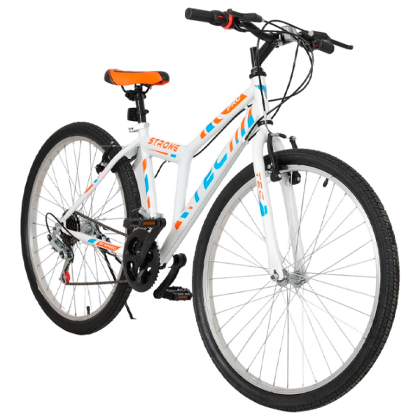 Велосипед Belderia Tec Strong 24" 24" Сталь/ Белый Оранжевый photo 2 Велосипед Belderia Tec Strong 24" 24" Сталь/ Белый Оранжевый photo 2