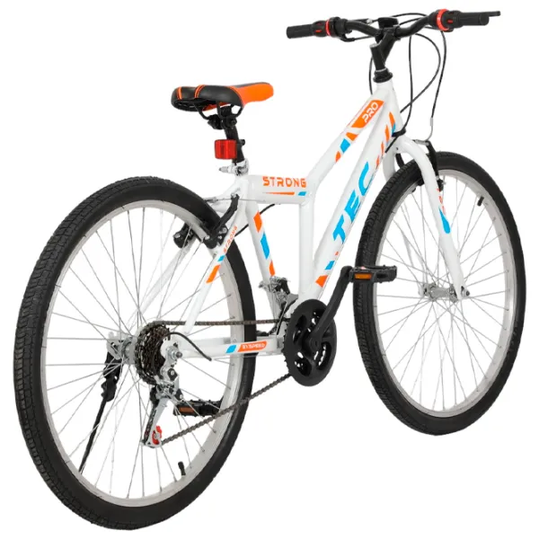 Велосипед Belderia Tec Strong 24" 24" Сталь/ Белый Оранжевый photo 3 Велосипед Belderia Tec Strong 24" 24" Сталь/ Белый Оранжевый photo 3