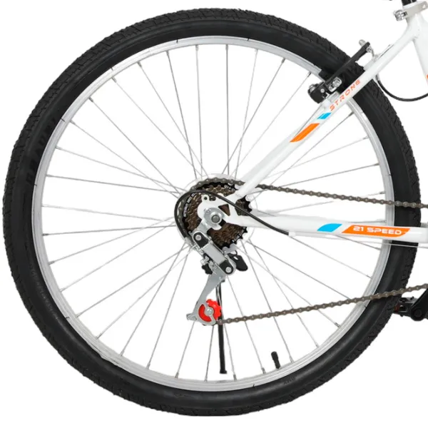 Велосипед Belderia Tec Strong 24" 24" Сталь/ Белый Оранжевый photo 4 Велосипед Belderia Tec Strong 24" 24" Сталь/ Белый Оранжевый photo 4