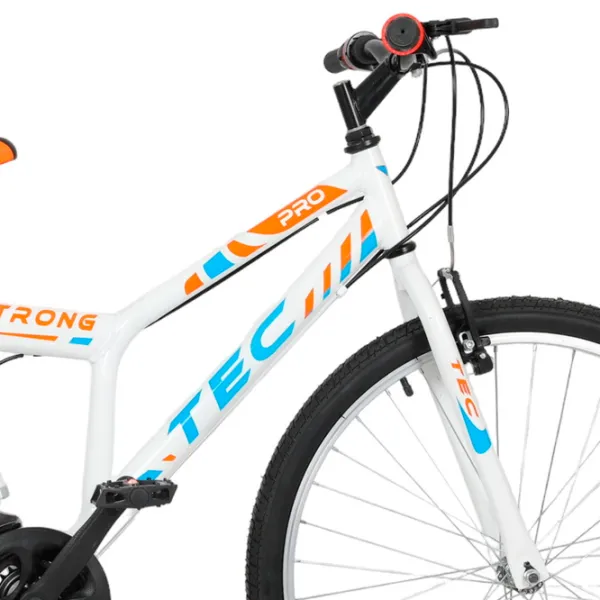 Велосипед Belderia Tec Strong 24" 24" Сталь/ Белый Оранжевый photo 6 Велосипед Belderia Tec Strong 24" 24" Сталь/ Белый Оранжевый photo 6