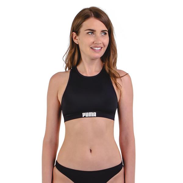 Sutien de baie pentru femei Puma Swim Women Racerback Swim Top 1P M/ Black photo 2 Sutien de baie pentru femei Puma Swim Women Racerback Swim Top 1P M/ Black photo 2