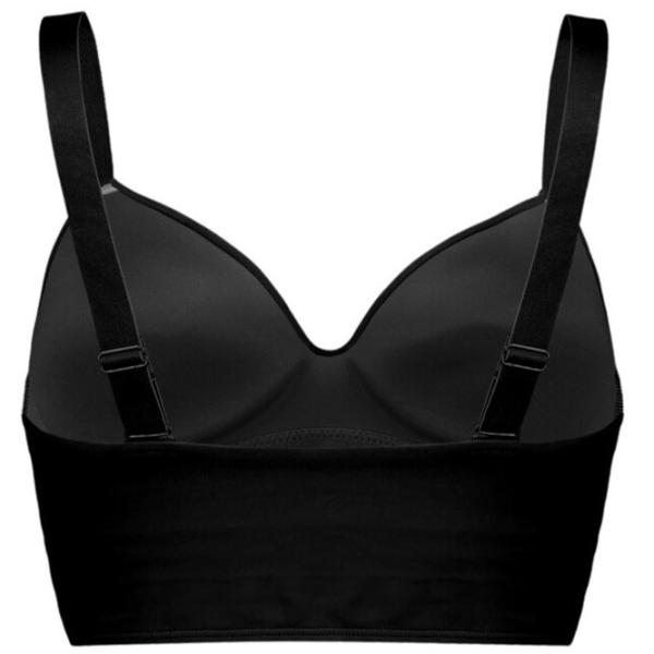 Sutien de baie pentru femei Puma Swim Women Padded Longline Top 1P XS/ Black photo 2 Sutien de baie pentru femei Puma Swim Women Padded Longline Top 1P XS/ Black photo 2