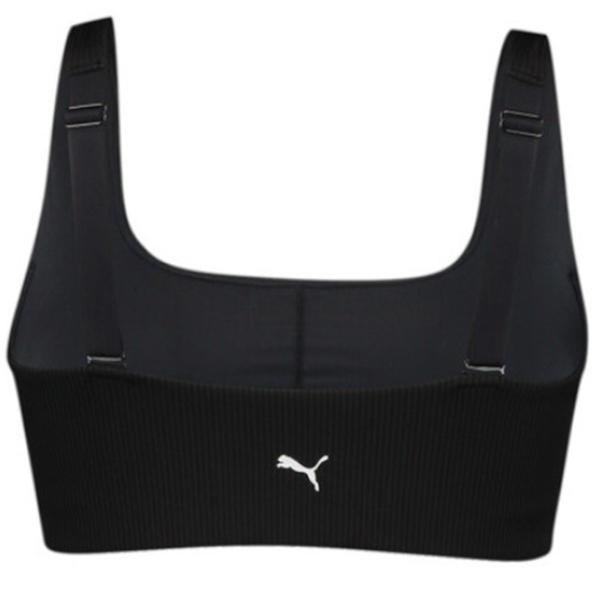 Купальный бюстгальтер для женщин Puma Swim Women Ribbed Scoop Neck Top 1P L/ Черный photo 2 Купальный бюстгальтер для женщин Puma Swim Women Ribbed Scoop Neck Top 1P L/ Черный photo 2