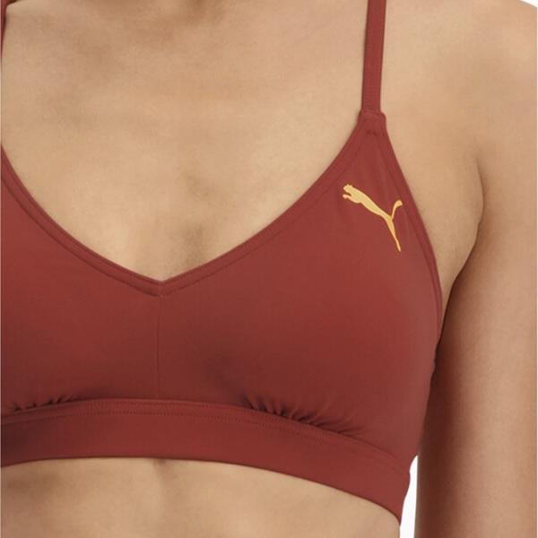 Купальный бюстгальтер для женщин Puma Swim Women Sporty Top 1P XS/ Коричневый photo 6