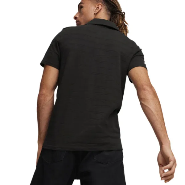 Футболка поло для мужчин Puma Ferrari Style Jacquard Черный photo 4