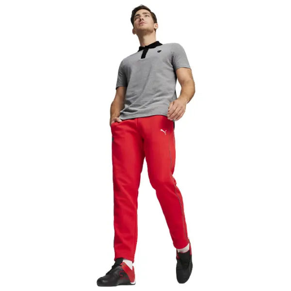 Tricou polo pentru bărbați Puma Ferrari Style 2 Tone Grey photo 4