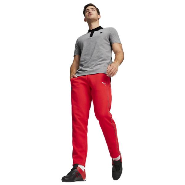 Tricou polo pentru bărbați Puma Ferrari Style 2 Tone Grey photo 4