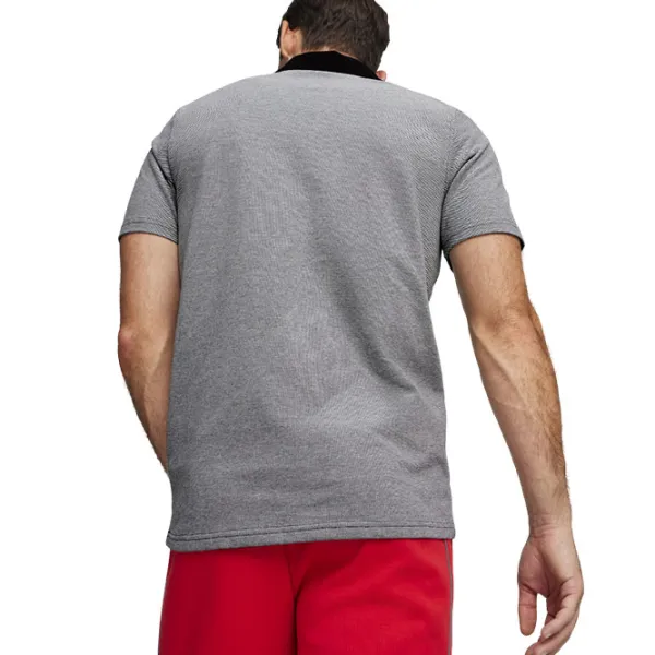 Tricou polo pentru bărbați Puma Ferrari Style 2 Tone Grey photo 5