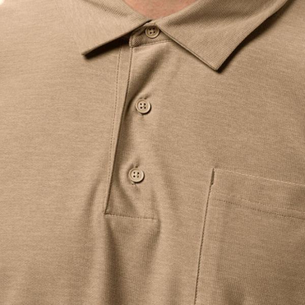 Tricou polo pentru bărbați Jack Wolfskin Terral Polo M Beige photo 4 Tricou polo pentru bărbați Jack Wolfskin Terral Polo M Beige photo 4