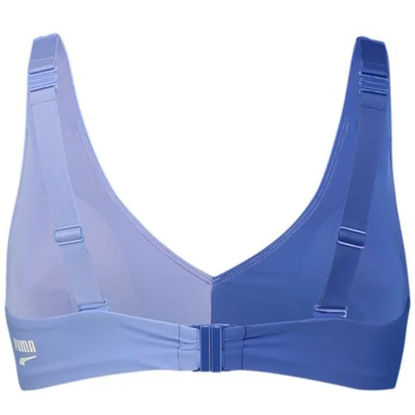 Слипы для женщин Puma Swim Women Colourblock Plunge Top 1P XL/ Пурпурный photo 2