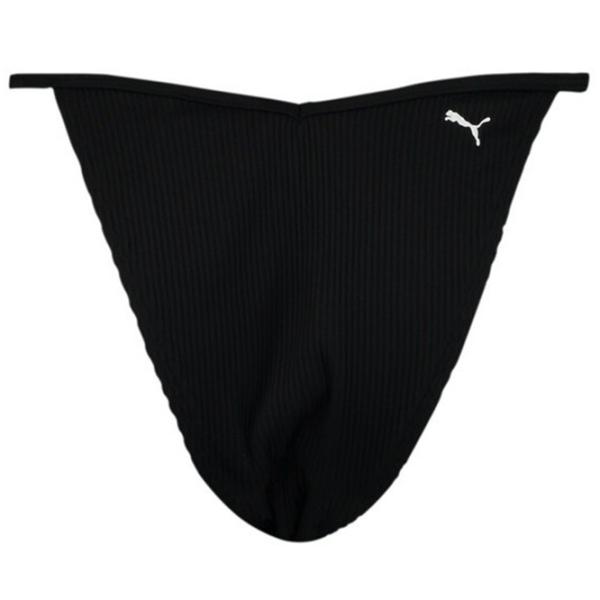 Слипы для женщин Puma Swim Women Ribbed Tanga 1P M/ Черный photo 2