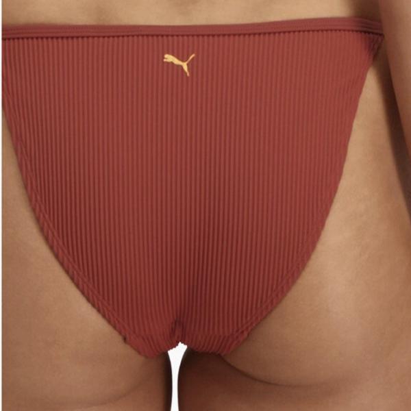 Слипы для женщин Puma Swim Women Ribbed Tanga 1P L/ Коричневый photo 8
