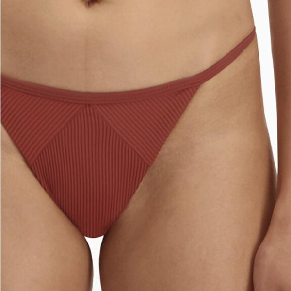 Слипы для женщин Puma Swim Women Ribbed Tanga 1P L/ Коричневый photo 9