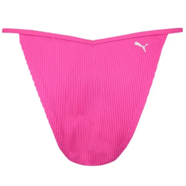 Слипы для женщин Puma Swim Women Ribbed Tanga 1P XS/ Neon Pink photo 2