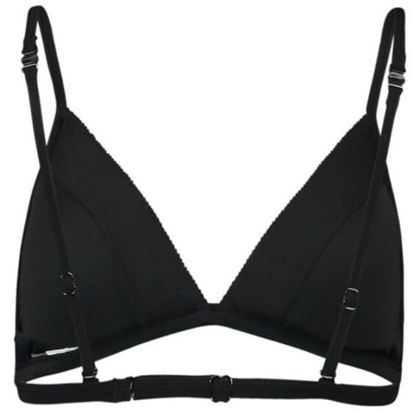 Слипы для женщин Puma Swim Women Ribbed Triangle Top 1P XL/ Черный photo 2
