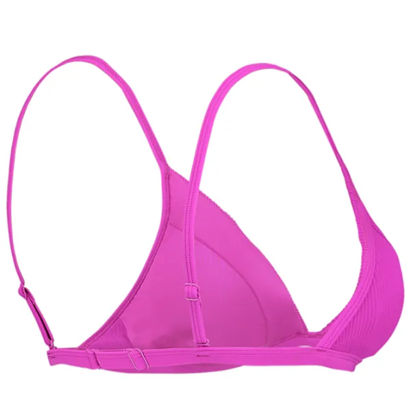 Купальный бюстгальтер для женщин Puma Swim Women Ribbed Triangle Top 1P XL/ Пурпурный photo 6 Купальный бюстгальтер для женщин Puma Swim Women Ribbed Triangle Top 1P XL/ Пурпурный photo 6