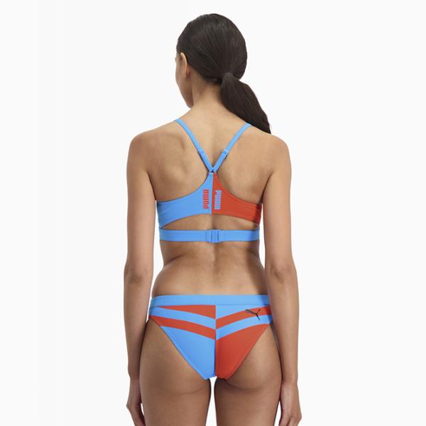 Slip pentru femei Puma Swim Women Heritage Stripe Top 1P S/ Blue photo 9 Slip pentru femei Puma Swim Women Heritage Stripe Top 1P S/ Blue photo 9