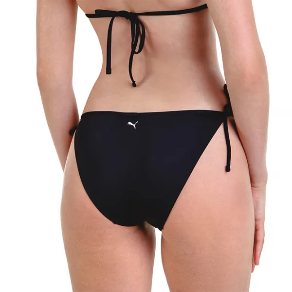 Слипы для женщин Puma Swim Women Side Tie Bikini Bottom 1P S/ Черный photo 5