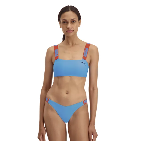 Slip pentru femei Puma Swim Women V-Shape Brief 1P XL/ Blue photo 4