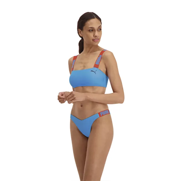 Slip pentru femei Puma Swim Women V-Shape Brief 1P XL/ Blue photo 5