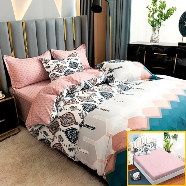 Lenjerie de pat Elegant Home 9115-c Satin photo 3 Lenjerie de pat Elegant Home 9115-c Satin photo 3