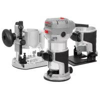 Maşina de frezat Crown CT11023S 710 W/ Black photo 2
