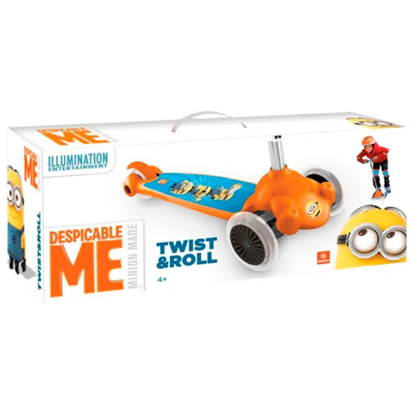 Trotinetă pentru copii cu trei roți Mondo Twist & Roll (28138) 50 kg/ Orange photo 4 Trotinetă pentru copii cu trei roți Mondo Twist & Roll (28138) 50 kg/ Orange photo 4