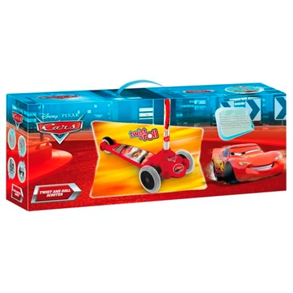 Trotinetă pentru copii cu trei roți Mondo Twist & Roll (18740) 50 kg/ Red photo 2