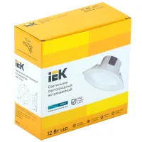 Plafonieră IEK ДВО 1702 Plastic photo 2