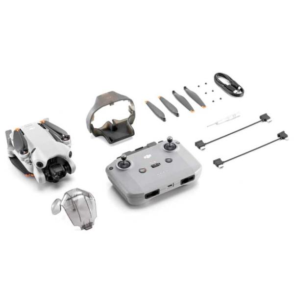 Dronă DJI Mini 4 Pro + DJI RC-N2 Profesional / Light Gray photo 6