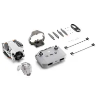 Dronă DJI Mini 4 Pro + DJI RC-N2 Profesional / Light Gray photo 6