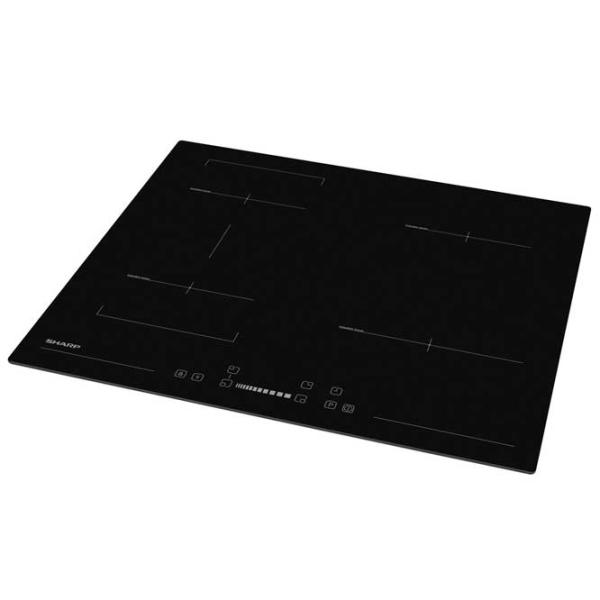 Plită încorporabilă cu inducție SHARP KH-6I27NS0I-EU Vitroceramică/ Black photo 3