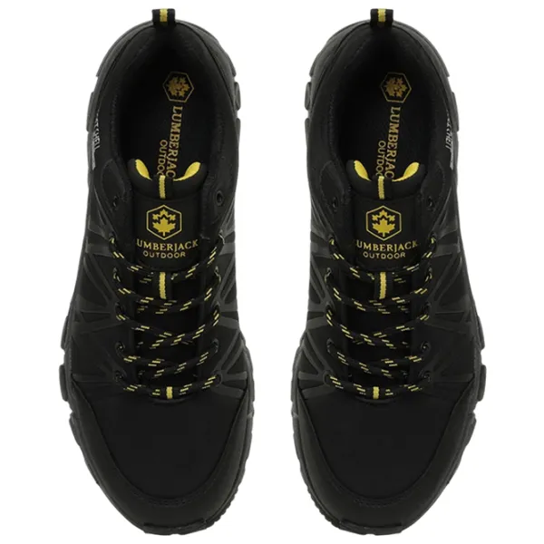Adidași pentru bărbați Lumberjack Shell 3PR 43/ Black Yellow photo 4