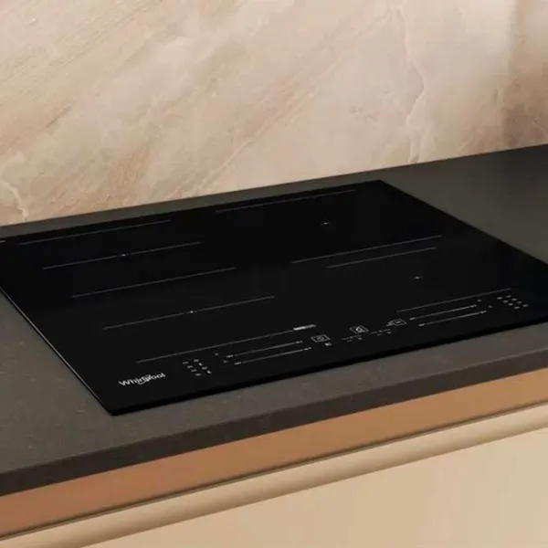 Plită încorporabilă cu inducție Whirlpool WF S5060 CPBF Vitroceramică/ Black photo 4
