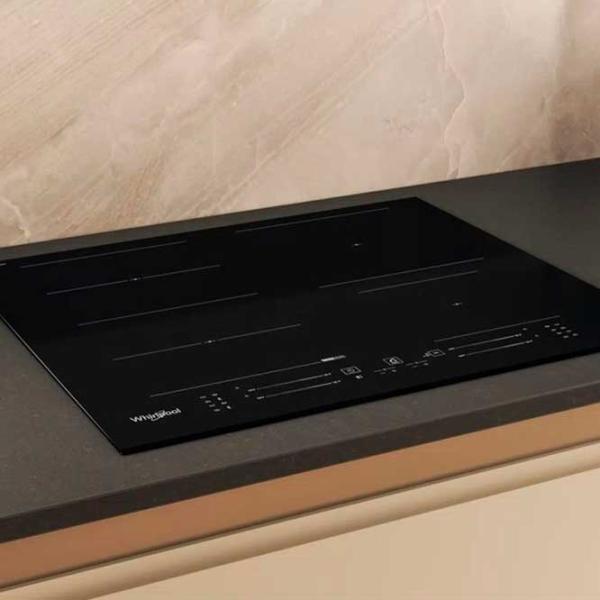 Plită încorporabilă cu inducție Whirlpool WF S5060 CPBF Vitroceramică/ Black photo 4