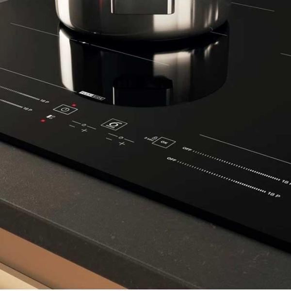Plită încorporabilă cu inducție Whirlpool WF S5060 CPBF Vitroceramică/ Black photo 5