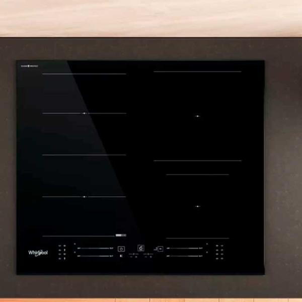 Plită încorporabilă cu inducție Whirlpool WF S5060 CPBF Vitroceramică/ Black photo 6