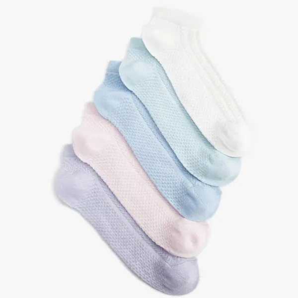 Ciorapi для женщин Koton 4SAK80057AA Разноцветный photo 2 Ciorapi для женщин Koton 4SAK80057AA Разноцветный photo 2