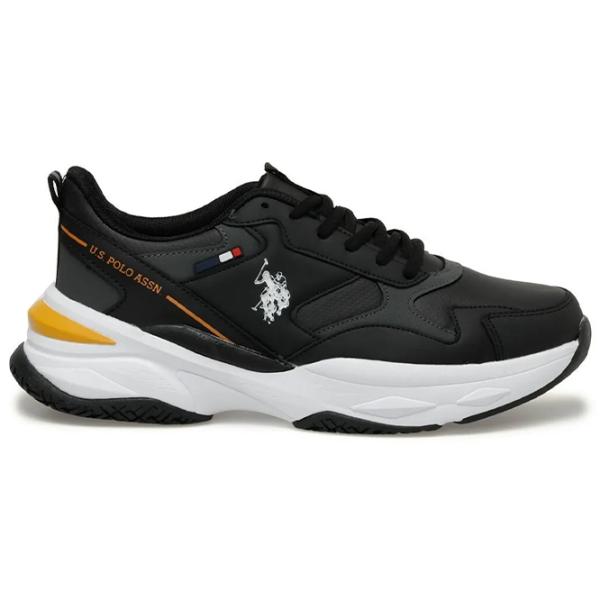 Adidași pentru bărbați U.S. Polo Assn. Solidar 3PR 43/ Black photo 3