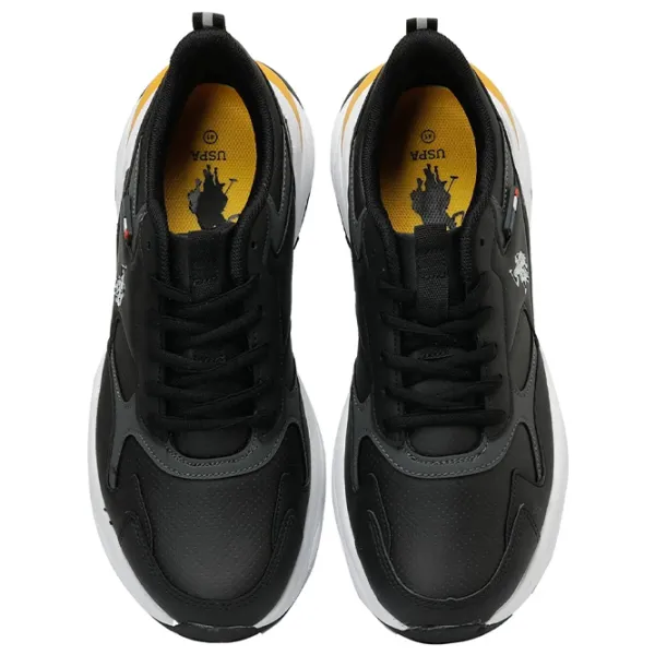 Adidași pentru bărbați U.S. Polo Assn. Solidar 3PR 42/ Black photo 4 Adidași pentru bărbați U.S. Polo Assn. Solidar 3PR 42/ Black photo 4