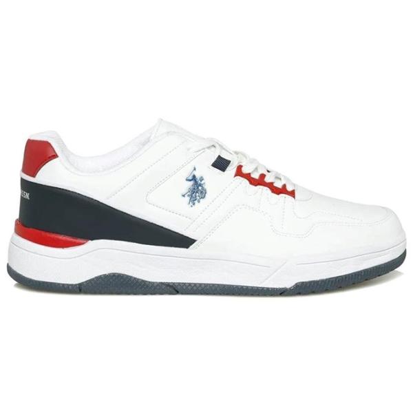 Adidași pentru bărbați U.S. Polo Assn. Athena 3PR 41/ White photo 2