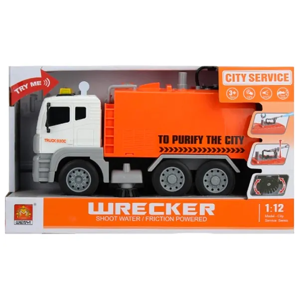 Грузовик Wenyi WY830C Серый Оранжевый photo 5