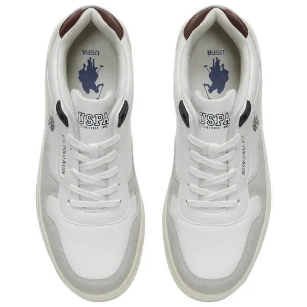 Adidași pentru bărbați U.S. Polo Assn. Marco 3PR 43/ White photo 4 Adidași pentru bărbați U.S. Polo Assn. Marco 3PR 43/ White photo 4
