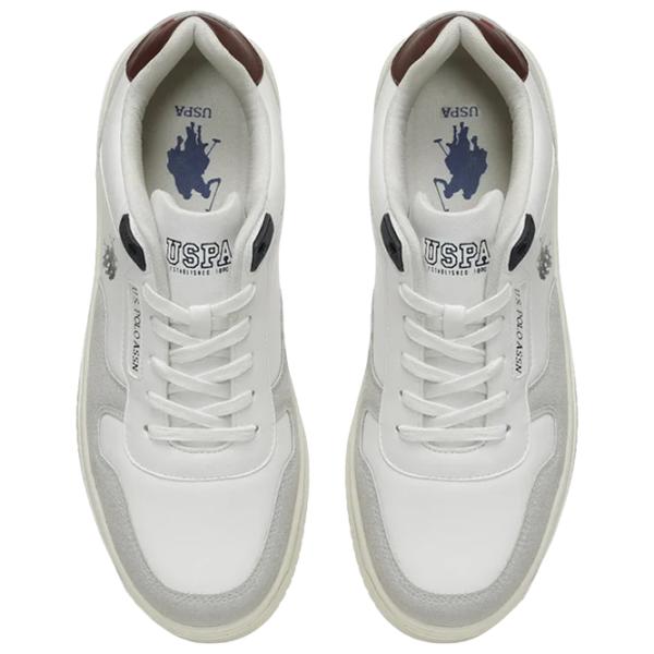 Adidași pentru bărbați U.S. Polo Assn. Marco 3PR 43/ White photo 4 Adidași pentru bărbați U.S. Polo Assn. Marco 3PR 43/ White photo 4