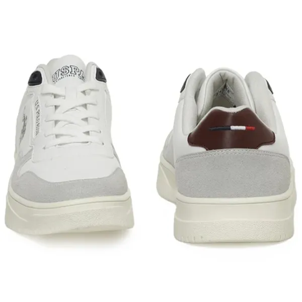 Adidași pentru bărbați U.S. Polo Assn. Marco 3PR 43/ White photo 5 Adidași pentru bărbați U.S. Polo Assn. Marco 3PR 43/ White photo 5