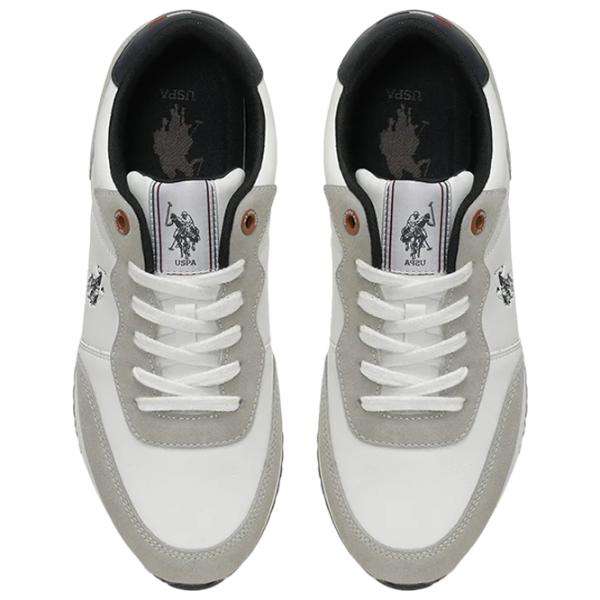 Ghete pentru bărbați U.S. Polo Assn. Pablo 3PR 42 / White photo 4
