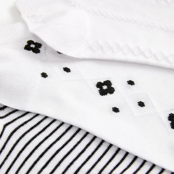 Ciorapi pentru femei Koton 4SAK80127AA White photo 2 Ciorapi pentru femei Koton 4SAK80127AA White photo 2