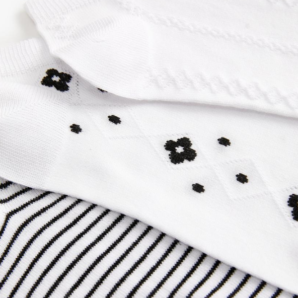 Ciorapi pentru femei Koton 4SAK80127AA White photo 2 Ciorapi pentru femei Koton 4SAK80127AA White photo 2