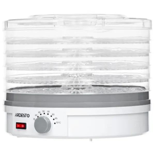 Сушка для овощей и фруктов Ardesto FDB-5320 245 Вт/ Белый photo 2